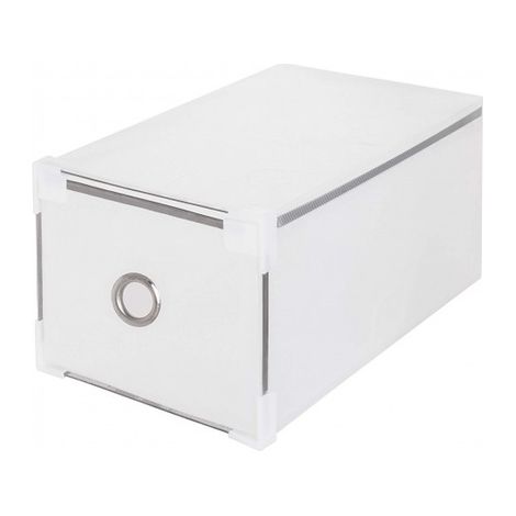 Schuhfach mit Schublade 28 x 18 x 18 cm