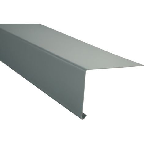 Marley Traufstreifen für Flachdach 200 x 11,6 cm grau Dachabschlüsse