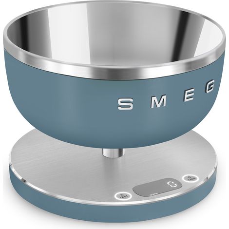 Smeg KSC01SBMWW báscula de cocina Verde claro, Acero inoxidable Encimera Alrededor Báscula electrónica de cocina