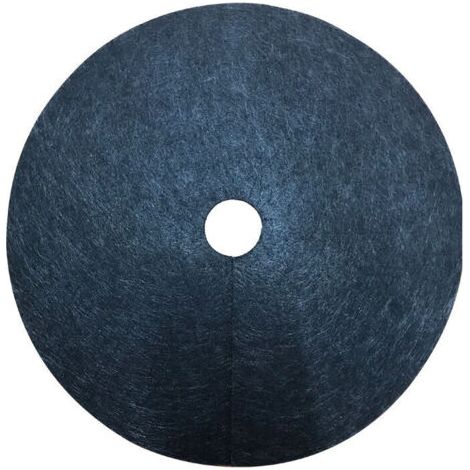 Lot de 1 Tapis de Protection Contre Les Mauvaises Herbes, Tapis de paillage Rond pour extérieur, Protection Contre Les Mauvaises Herbes (diamètre 42 cm) (1/5)