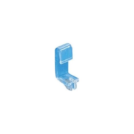 Suspendeur pour profil - Charge : 10 kg - Décor : Transparent - Matériau : polycarbonate cristal - FOSUN (1/2)