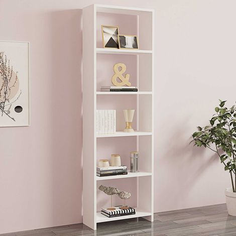 New Bibliothèque 100 % MÉLAMINE Blanc (1/5)