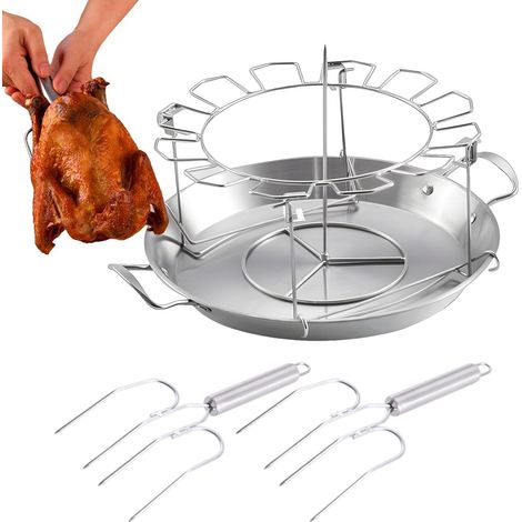 Support de Cuisse de Poulet pour Grill - Support d'aile de Cuisse de Poulet (1/5)