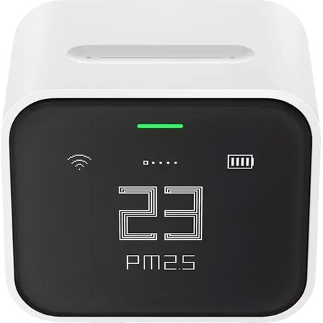 Luftqualitätsmonitor, 5-in-1-Sensor, Smart-Home-kompatibel, 1Stück (1/2)