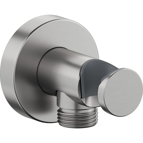 Duravit coude de raccordement mural, rosace ronde, 55x102mm, (1/5)