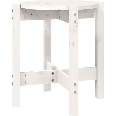 Maison Exclusive - Mesa de centro de madera maciza de pino blanco (1/5)