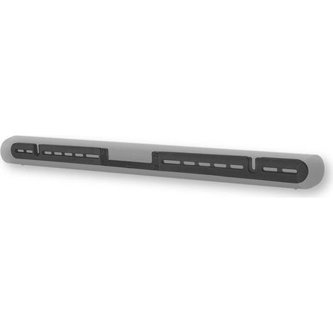 Soporte para barra de sonido  Compatible con: Sonos® Arc™  Pared  10 kilos  Fijo  ABS / Acero  Negro