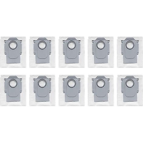 Lot de 15 pièces sacs à poussière pour Roborock Qrevo Edge/EdgeC/Edge S5A/5V1/Curv aspirateur robot accessoires (1/5)