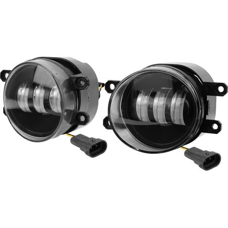 2 pièces Feux de Brouillard LED 20W Blanc Jaune Bicolore 81210-48050 81210-0D042 Compatible 4Runner/Avalon/Camry/Corolla (1/5)