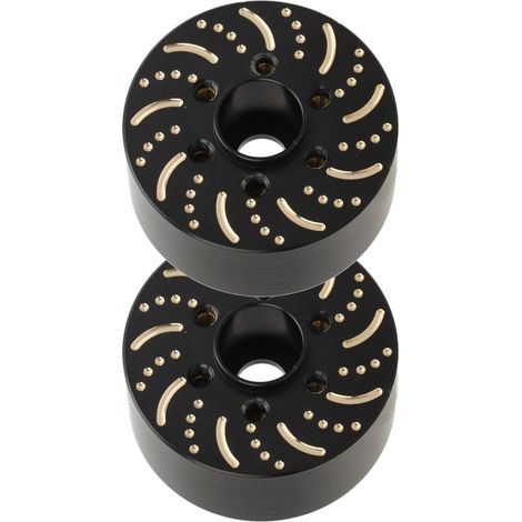 Poids d'équilibrage en laiton pour jante Beadlock 1,9 pouce, 2,2 pouces et 22 mm (6 trous). (1/5)