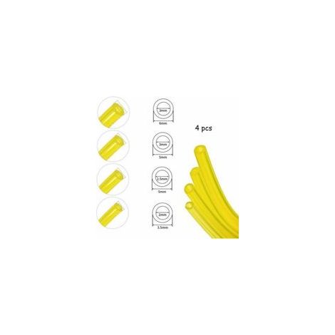 Juego de mangueras de combustible, 4 piezas, línea de combustible de 1,5 metros para soplador, desbrozadora, motosierra, cortasetos, manguera de combustible flexible de alta resistencia.