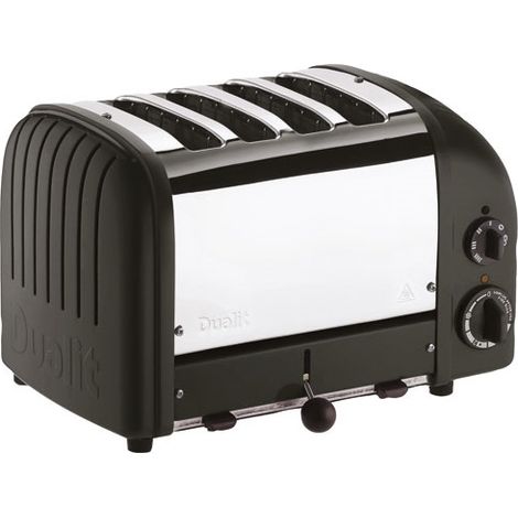 Grille-pain Dualit Newgen 4 Fentes Noir Grillage Précis, 4 Fentes, Fonction Double Bagel. - Nexedis - Dualit (1/5)