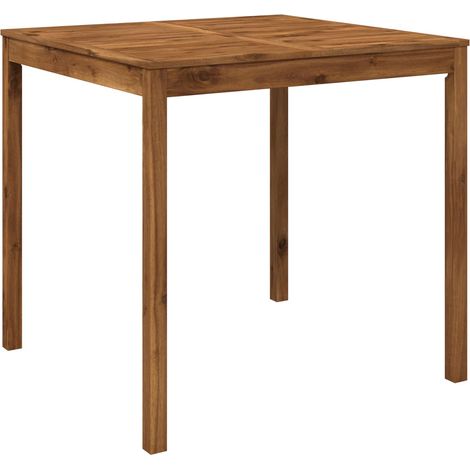Mesa de Bar para Jardín Natural 110 x 108,5 x 105 cm vidaXL (1/5)