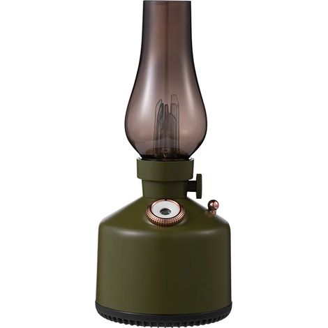 Diffuseur d'arômes et humidificateur d'air sans fil (rouge) avec huile essentielle rechargeable et lumière à 7 couleurs (1/5)