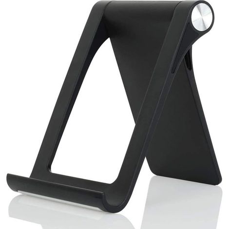 BelleRise - Support de téléphone/tablette multi-angles réglable pour iPhone 14, 13, 12, 11 Pro Max, XS, XR, 8 Plus, 6 et 7 (1/5)