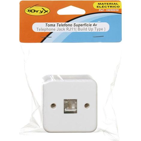 Toma Telefono Oryx Superficie 4v