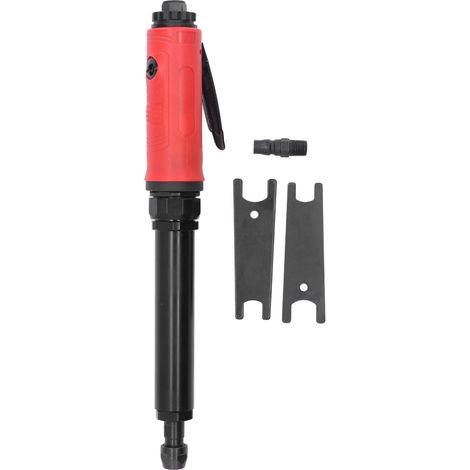 Kit meuleuse pneumatique à angle droit 18000 tr/min, poignée droite, échappement arrière, pour atelier industriel. (1/5)