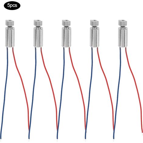 5PCS Mini moteur vibrant sans noyau en cuivre pour téléphone portable et appareil de beauté (1/5)