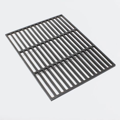 Grille De Barbecue Rectangulaire En Fonte 45 x 35 cm. Remplacement (1/4)