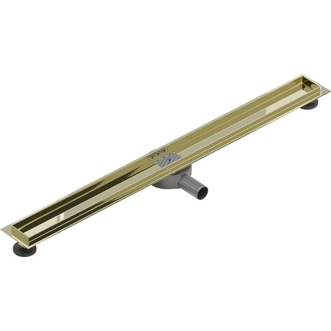 Mexen Flat 360 Abdeckung für lineare Duschabläufe 80 cm, Gold - 1540080