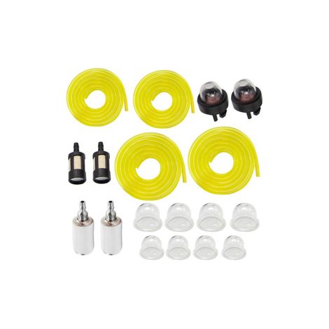 Lot de 2 Kit durites essence 4 tailles – Accessoires pour petit moteur de jardin, remplacement universel (1/5)