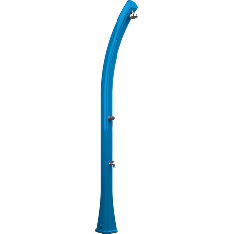 Doccia Solare da Esterno Giardino 23L Miscelatore e Lavapiedi Arkema Happy Blue Ocean (1/5)