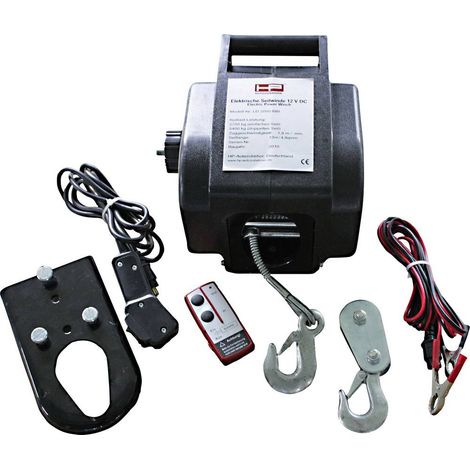 HP Autozubehör Verricello elettrico 20604 Trazione a fermo=900 kg Trazione avvolgimento=2.7 kg Comando via cavo, Teleco (1/2)