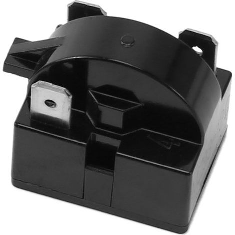 9 démarreurs PTC en plastique noir de haute qualité pour réfrigérateurs et congélateurs, démarreurs de compresseur et inserts de plaque à glace. (1/5)