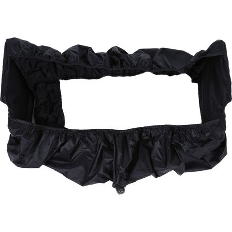 Housse de protection étanche noire pour climatiseur, lavable et anti-poussière, pour tuyaux d'eau de 3 m (1/5)