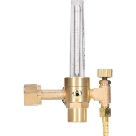 Détendeur gaz argon manomètre débitmètre soudure CO2 laiton G5/8-14 M12x1 CGA 580 modèle WX 191 03 (1/5)