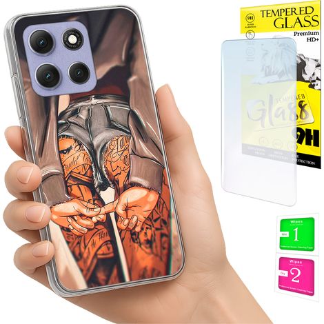 Funda para Motorola Moto G86 Power, carcasa trasera con foto y cristal 9H. (1/5)