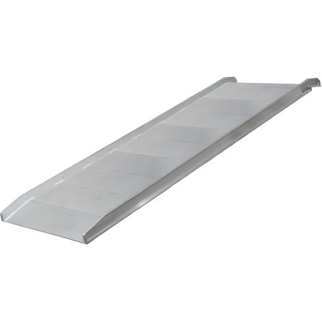 Rampe de chargement en aluminium - 1000 kg - 3000x1000mm - Largeur utile 970mm MW Tools AOV103010 (1/5)