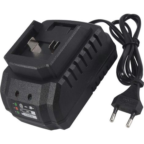 Chargeur pour batterie Makita Lithium 18V/21V compatible avec perceuse sans fil, meuleuse d'angle, souffleur électrique et outils électroportatifs (prise UE). (1/4)