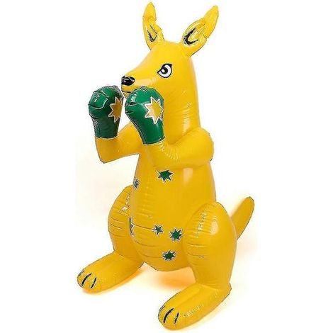 Kangourou boxeur gonflable pour des jeux en plein air et des moments de plaisir dans le jardin (1/5)