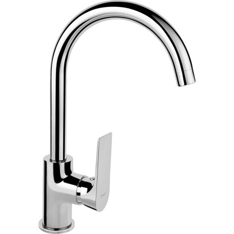 Ferro Algeo Rubinetto da Cucina Cromato Miscelatore Rotante (1/2)
