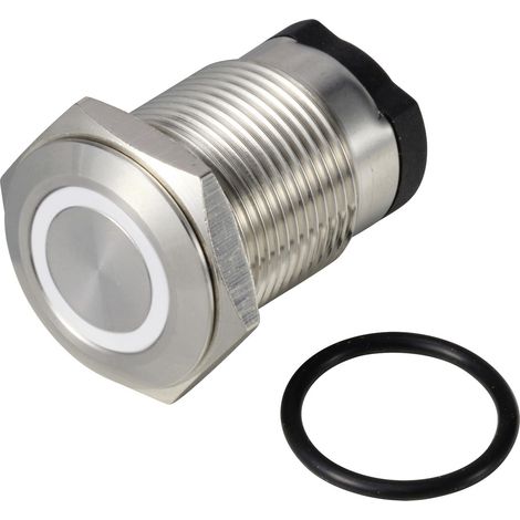TRU COMPONENTS TC-13224160 ONPOW6316F-10E/Q/W/12V/S Drucktaster 36 V DC/AC 2 A 1 x Aus/(Ein) tastend