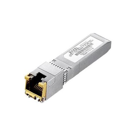 Zyxel SFP10G-T-ZZ0101F Transceiver SFP+ 10 Gigabit Base-T RJ45 Grigio 30m (1/2)