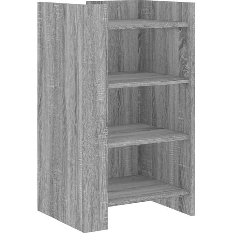 Credenza cassettiera cassettiera mobile contenitore organizer cucina soggiorno soggiorno Sonoma 45 x 35 x 75 cm derivati del legno grigio 020036365
