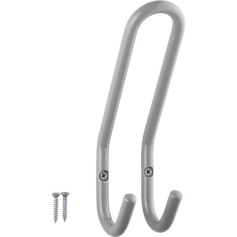 SOTECH Garderobenhaken FARA 190 mm Grau, 1 Stück