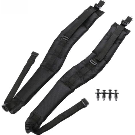 Lot de 2 sacs à dos pour souffleur à feuilles compatibles avec Echo PB-770H, PB-770T et PB-760LNH - Sangle de souffleur légère avec rembourrage épais (1/5)