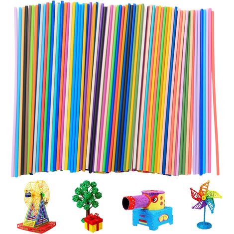 Lot de 300 filaments 3D pour stylo 3D Start Pen 30 couleurs (1/5)