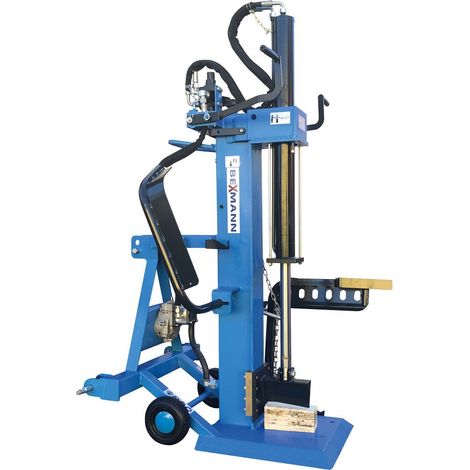 Fendeuse de bûches électrique 20T – Longueur max 1050mm – Diamètre max 800mm – Moteur hydraulique 220 bars – Pour bois dur – Bexmann (1/5)