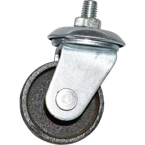 Roulette pour Cric de Sol, Accessoire Roue Remplacement Direct pour Cric de 3 Tonnes, Roulette Horizontale 12mm Filetage pour Garage, Cric (1/5)