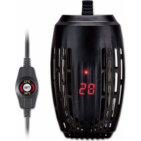 Chauffage d'aquarium réglable, mini chauffage d'aquarium 100 W avec indicateur LED, adapté aux aquariums à température constante inférieure à 3,5 cm-LIAIKI (1/5)