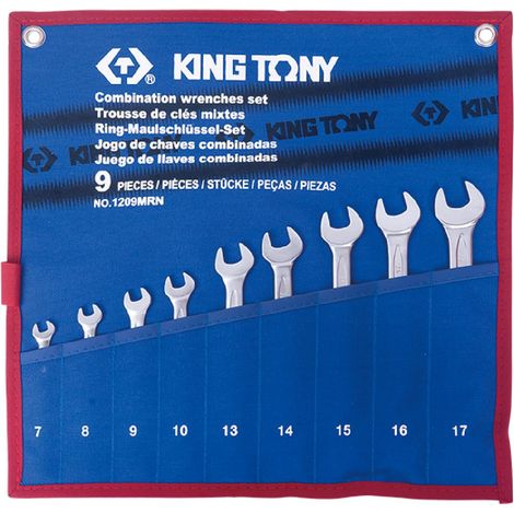 King Tony Jeu de 9 cles plate mixte - mrn