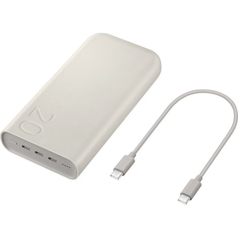 Samsung EB-P4520XUEGEU Powerbank 20000 mAh Li-Ion USB-C® Beige Statusanzeige (1/5)