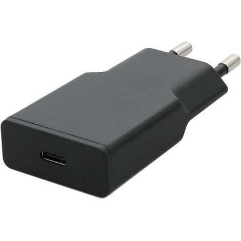 Chargeur secteur USB-C ERARD 20 W PD 3.0 Noir