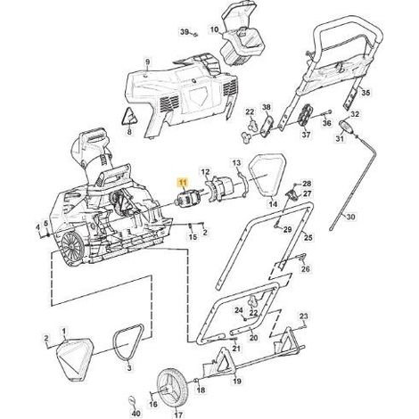 ORIGINAL STIGA ELEKTROMOTOR – 118820589/0