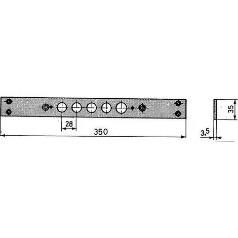Cisa 06221.00 plaque frontale pour serrures de portes blindA es art 57515 (1/3)