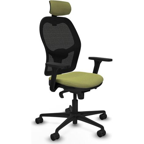 piqueras-y-crespo Sedia da ufficio ergonomica verde confortevole